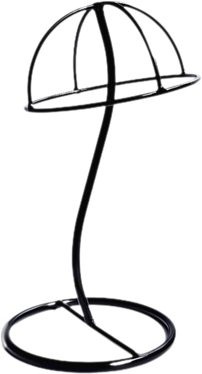ya 4 8.14 Hat Display Stand Tabletop Rack Holder Iron Travel Cap Organizer