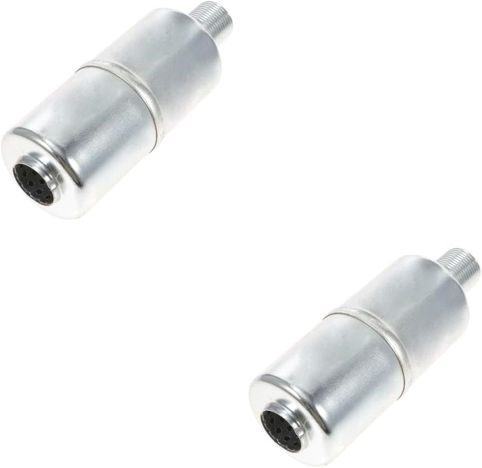ya 26 10.21 baidi 2 PCS Silencer Universal Motorcycle Automotive Replacement Mufflers