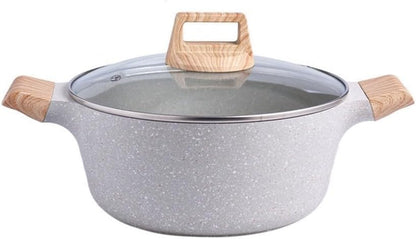 ya 26 10.21 baidi Explosion-proof Glass Cover Cookware Pot Lid Practical Pan with Knob Kitchen