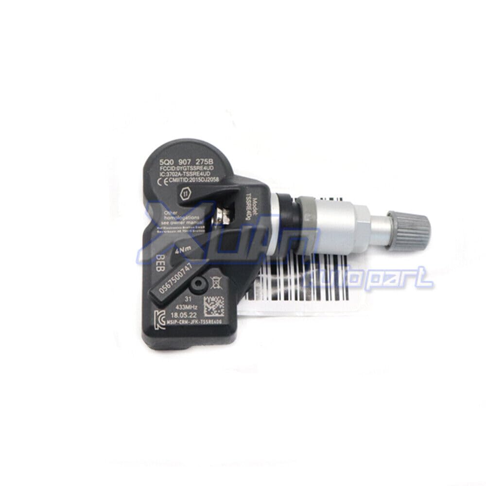 ya 2 8.15 4X Tire Pressure Sensor TMPS 5Q0907275B for VW for Porsche for Audi Q7 for Bentley