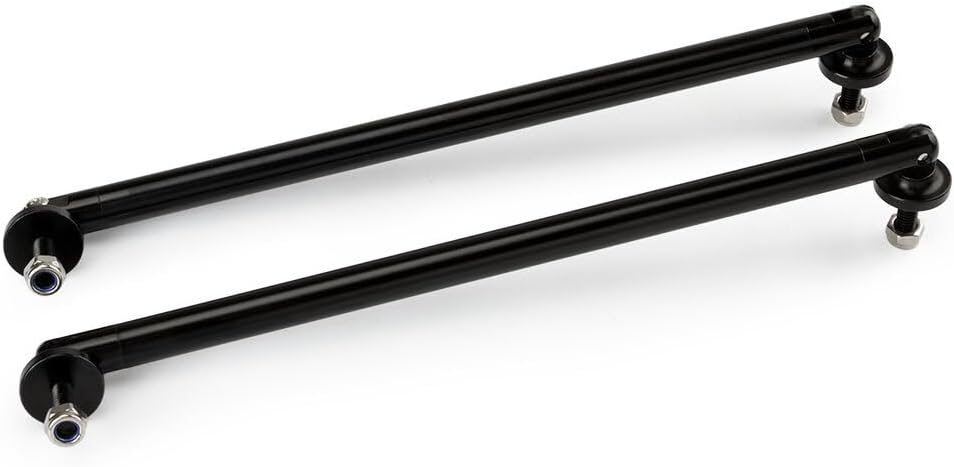 ya 10 9.16 baidi 2 Pack Adjustable Anti-Bump Lip Separator Black Boiler Strut Rod Tie Strut Rod Front -