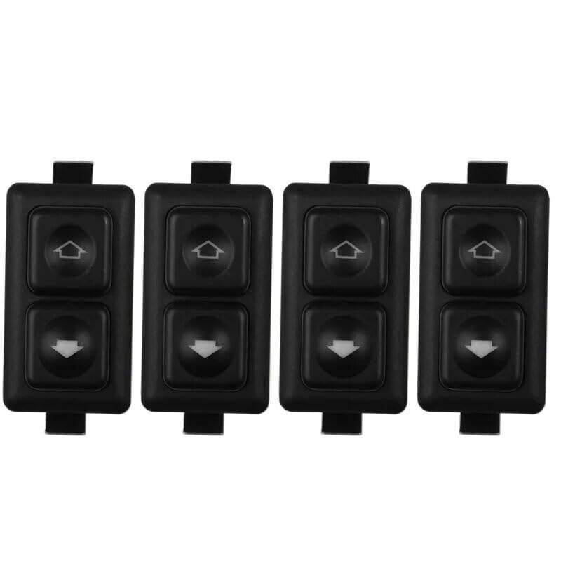 ya 5 8.10 Set of 4 Illuminated Power Window Switch for BMW E23 E24 E28 E30 61311381205