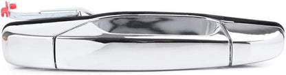 ya 5 8.10 Door Handle Exterior Rear Right for GMC for Cadillac for Escalade Base 2007-2013 Chrome