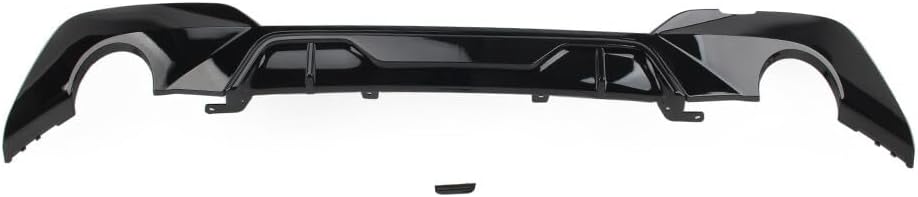 ya 2 8.15 Rear Bumper Lip Diffuser Lip for BMW 3 Series G20 G21 G28 2019+ Glossy Black cl