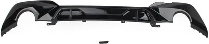 ya 2 8.15 Rear Bumper Lip Diffuser Lip for BMW 3 Series G20 G21 G28 2019+ Glossy Black cl