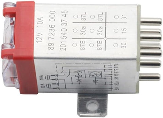 ya 4 8.8.2 1Set Overload Protection Relay 2015403745 for Mercedes-Benz W201 W124 W126 84-97