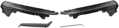 ya 4 8.10 2x Dynamic LED Mirror Indicator Turn Signal Light for Audi A6 C7 C7.5 RS6 S6 4G