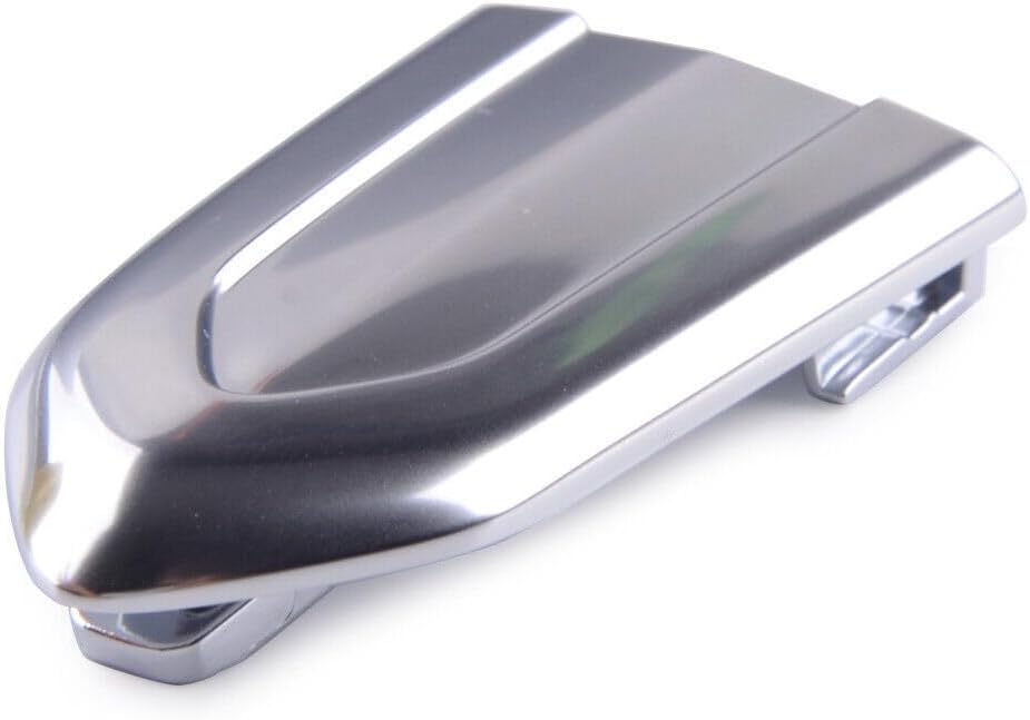 ya 2 8.15 2 Pieces Door Lock Cylinder Chrome Cover for Cadillac ATS XTS XT5 CT6 CTS abs