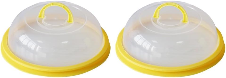 ya 14 9.20 baidi 2pcs Kitchen Food Preservation Cover Heat-resistant Microwave Cover-1