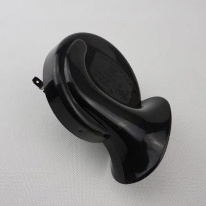 ya 5 8.24 baidi US Car Truck Black Loud Dual-tone Snail Modified Electric Horn 12V 110 dB Set