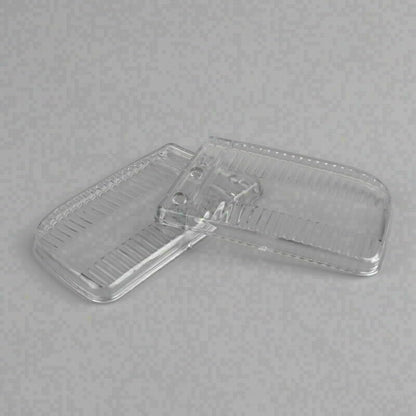 ya 10 9.16 zhengce 2pcs Front Bumper Fog Lights Clear Plastic Lens For E30 318i 318is 82-91