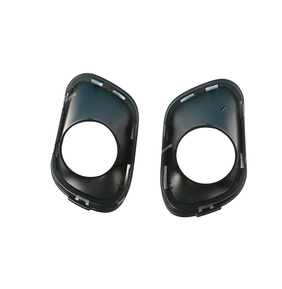 ya 9 10.24 2Pcs Front Bumper Fog Light Lamp Bezel Hole Cover for Cherokee 2014-2015