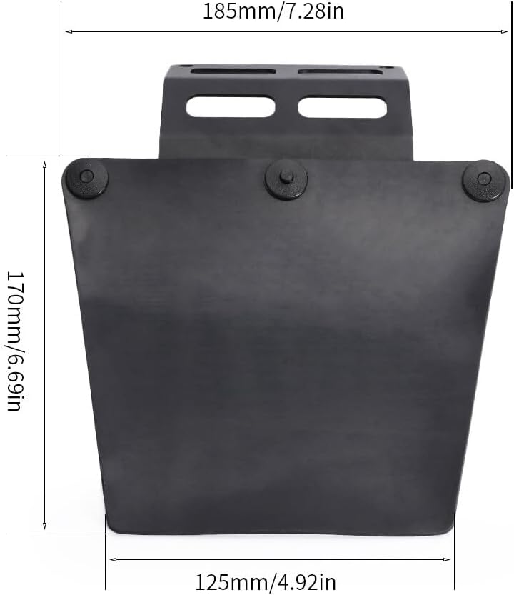 ya 23 10.7 baidi Rear Black Mudguard Hugger Fender Splash Cover for Yamaha MT-09 /SP 2021-2023