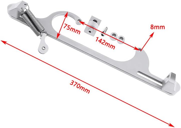 ya 23 10.7 baidi Throttle cable carb bracket carburetor aluminum suitable for Holley 4150 41