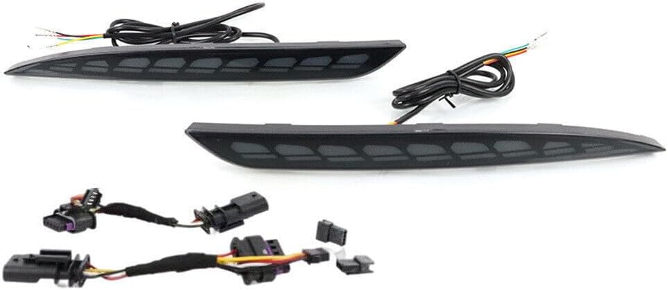 ya 14 9.20 zhengce LED rear bumper fog light kit plug type bulb suitable for Tesla model Y 20--1