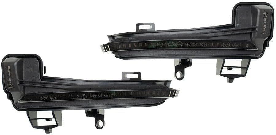 ya 14 9.20 zhengce Dynamic LED Mirror Turn Signal Light Smoked Lens For 2015-2023 for Skoda S-1