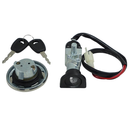 ya 9 10.24 Ignition Switch Fuel Gas Tank Cap Lock Key Set for Harley XG750 500 2014-20