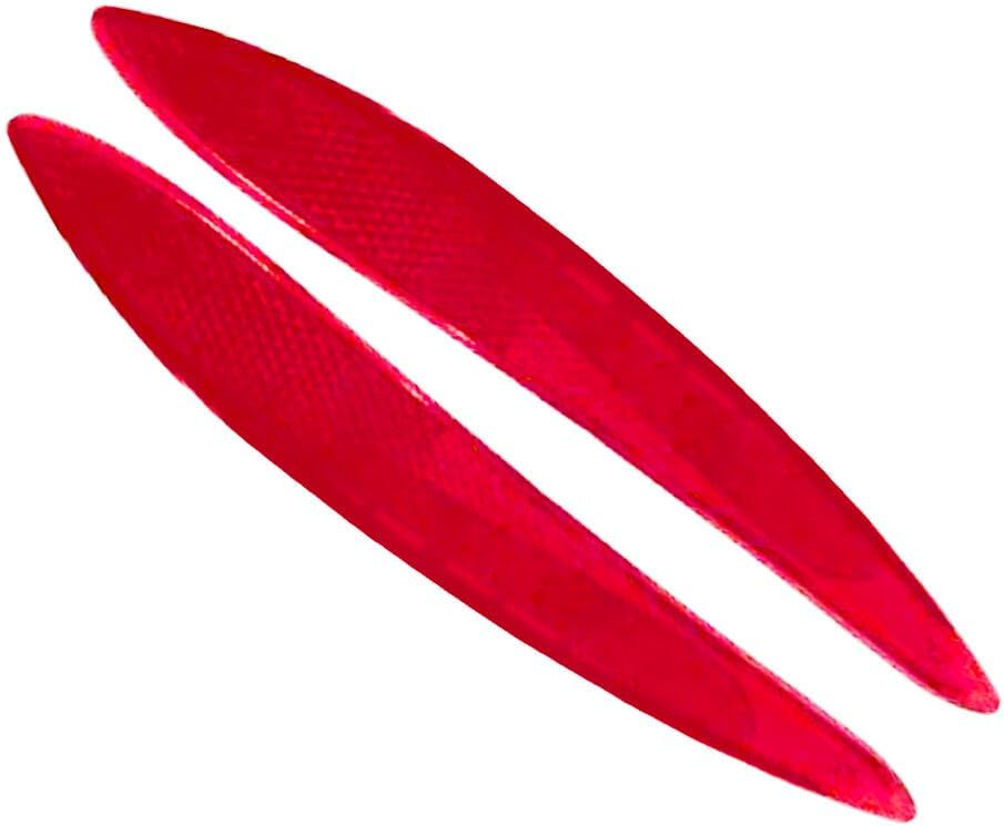 ya 9 10.24 2x Rear Left & Right Side Bumper Reflector Red Fits For GLC-Class X254 2023-2025