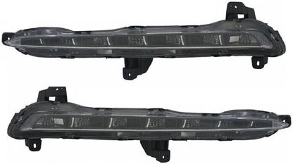 ya 10 9.16 zhengce LED Fog Light Daytime running light Pair for Hyundai Sonata 2015-2017