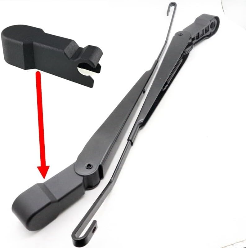 ya 2 8.15 2-pack front win for DS hield wiper arm + cap left and right for 07-18 for Jeep Wrangler 