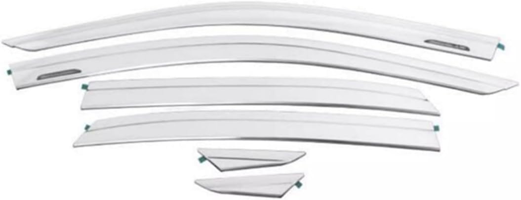 ya 6 8.24 baidi Chrome Window Sun Visor Sun Visor Rain Deflector for 2023-2024 for Lexus RX