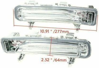 ya 3 8.24 baidi 2 Pack Front LED Fog Light Daytime Running Lights for Ford Edge 2011 2012 2013 2014