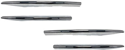 ya 4 8.14 for Mercedes-Benz E Class W213 E260 E300 E53 Chrome Front Fog Light Trim Cover