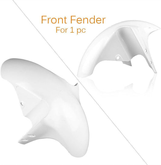 ya 4 8.10 for Yamaha 1998 1999 2000 2001 YZF R1 ABS Unpainted Front Fender Fairing Cowl