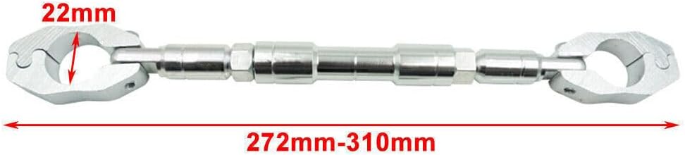 ya 4 8.10 Universal Motorcycle Balance Bar 7/8'' 22mm Cross Bar Handlebar Crossbar Red