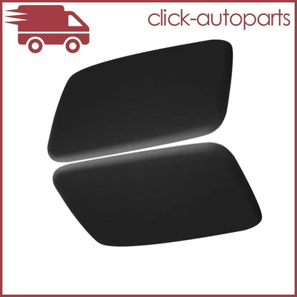 ya 5 8.10 2x Left & Right Headlight Washer Jet Nozzle Cover Unpainted Fits For ML W163 AMG