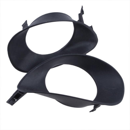 ya 4 8.14 Left + Right Fog Light Driving Light Cover Black for Toyota Yaris 2Door 2006-2008
