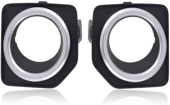 ya 10 9.16 zhengce Pair Front Fog Driving Light Cover Trim Fit for Land Rover LR2 Discovery 20