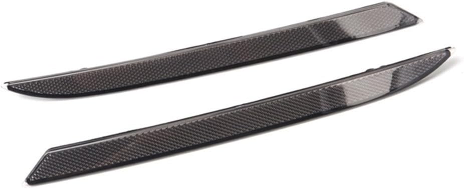 ya 13 9.15 baidi 2*- Black-Smoked Lens Rear Bumper Reflector Lenses For for Ford for Mustang-2018-2022