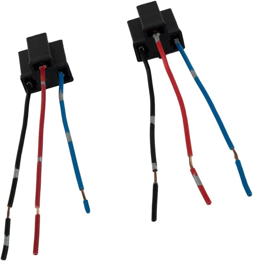 ya 13 9.15 baidi Socket Repair Bulb Holder Wire Socket 10 G for Rams 12/24V 2pcs Connector H4