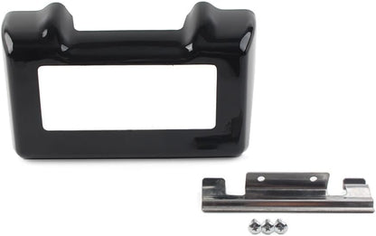ya 4 8.10 for Harley Touring Road King Electra Road Glide FLHX Black Oil Cooler Cover