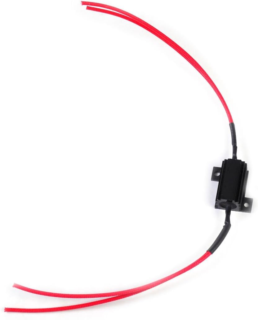 ya 4 8.14 4x LED Bulbs Load Resistor Corrector Turn Signal Light Park Indicator Flasher 