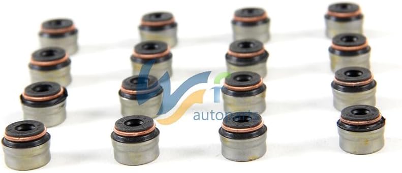 ya 6 8.24 baidi 16pcs 6mm Valve Stem Seals Fit for VW for Golf for Passat for Tiguan for Audi for A4 CAEB