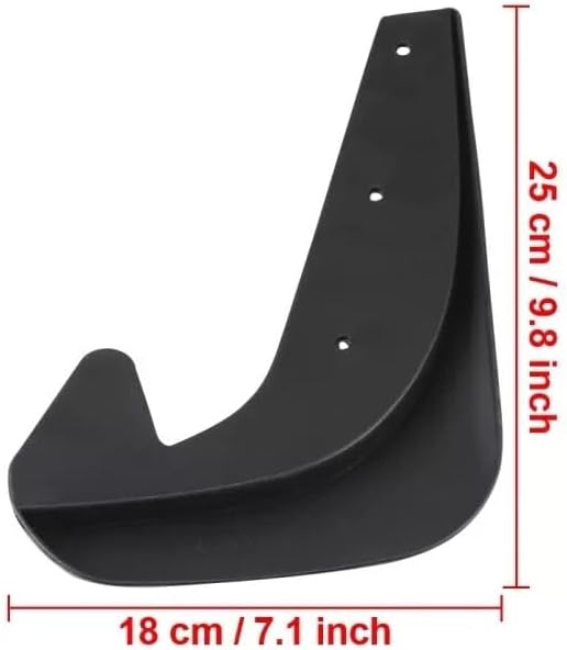 ya 4 8.10 Car Accessories 4PCS Universal Car Mud Flaps Splash Guards for Front Rear Auto