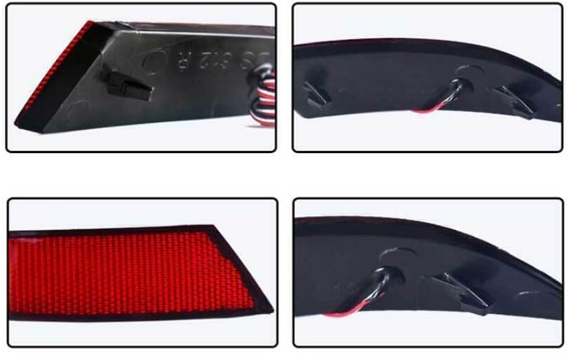 ya 10 9.16 zhengce 2PCS LED Rear Bumper Fog Light lamp Replacement for Ford Focus Sedan 2015-1