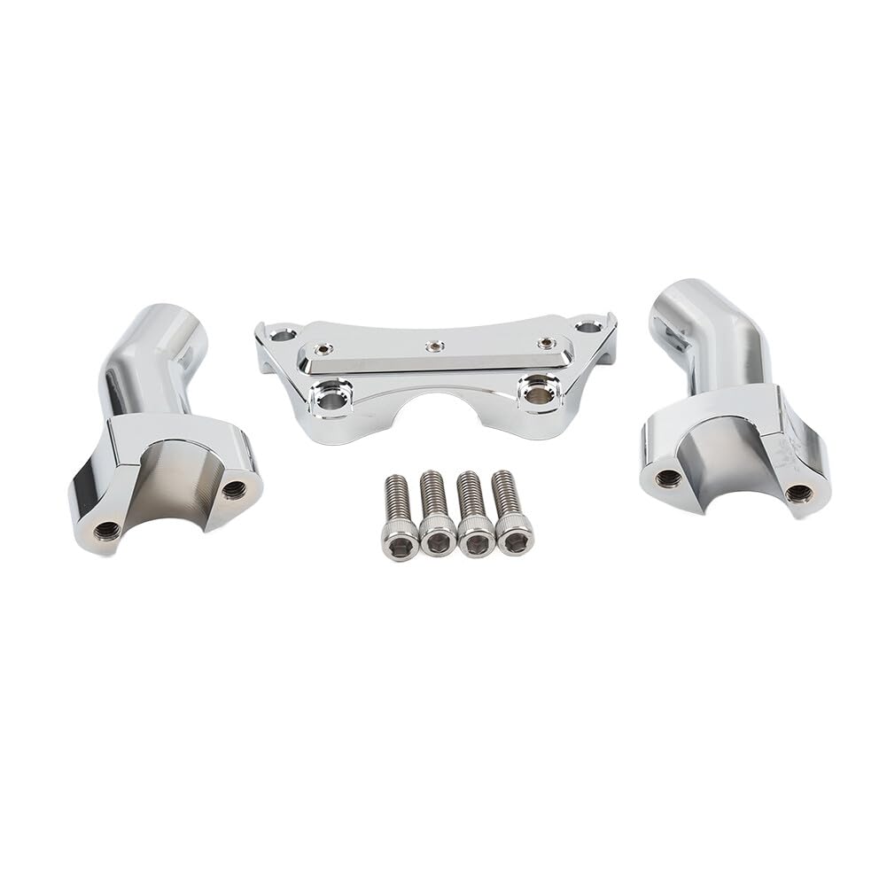 ya 4 8.8.2 3.5 Handlebar Riser & Top Clamp Fit Harley Fat Boy Heritage Softail FXST FLSTN