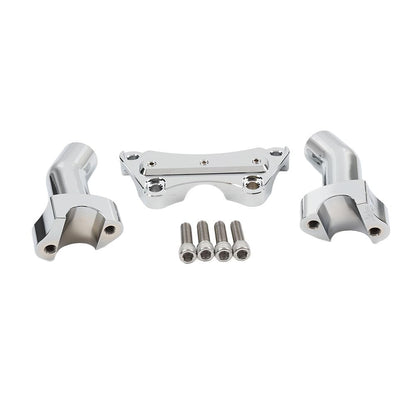 ya 4 8.8.2 3.5 Handlebar Riser & Top Clamp Fit Harley Fat Boy Heritage Softail FXST FLSTN