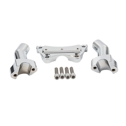 ya 4 8.8.2 3.5 Handlebar Riser & Top Clamp Fit Harley Fat Boy Heritage Softail FXST FLSTN