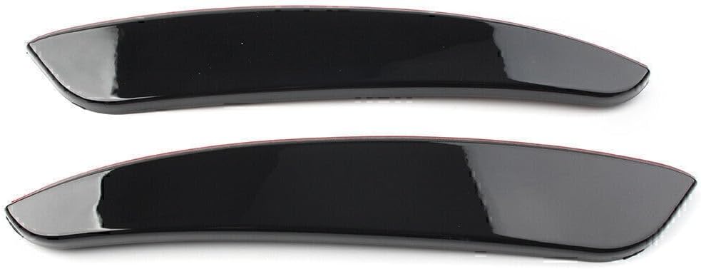 ya 4 8.14 Front Bumper Lip Spoiler Splitter for Benz A-Class W177 A180 A200 A220 A35