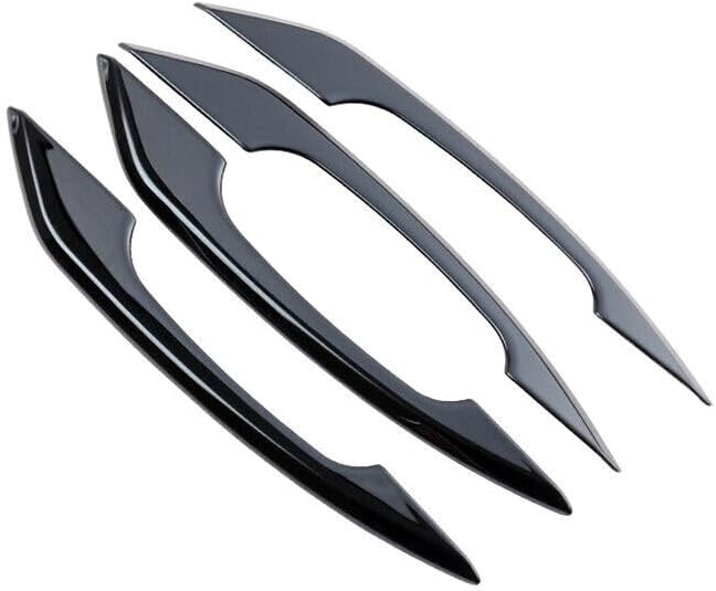 ya 2 8.15 Suitable for Audi Q5 2018-2021 Black Titanium Car Exterior Door Handle Cover Decoration 