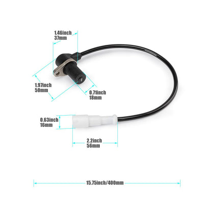 ya 10 9.16 zhengce 2Pcs Rear ABS Wheel Speed Sensor Fit for Holden Commodore VT VX VU WH 92050