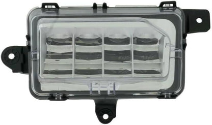 ya 9 10.24 Car Fog Light Right Side CAPA Clear Chrome 191275999370 for GMC for Canyon 21-22