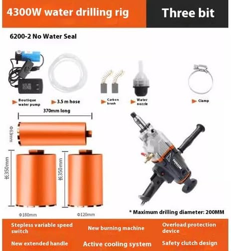 ya 14 9.20 zhengce Handheld Concrete Core Drilling Rig Water Drilling Rig 4300W/220V Drilling-4