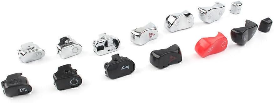 ya 4 8.14 Fit Victory New Hand Control Switch Housing Button Cover Cap Kit 7pcs