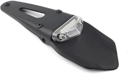 ya 10 9.16 zhengce Universal Motorcycle Clear Lens Rear Tail Light Dirt Bike Fender LED Off-Ro