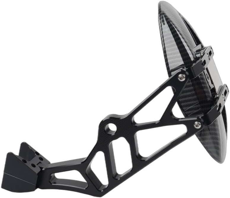 ya 4 8.10 Carbon Fiber Rear Splash Mudguard w/Bracket for Kawasaki Z1000/SX 2014-20 19